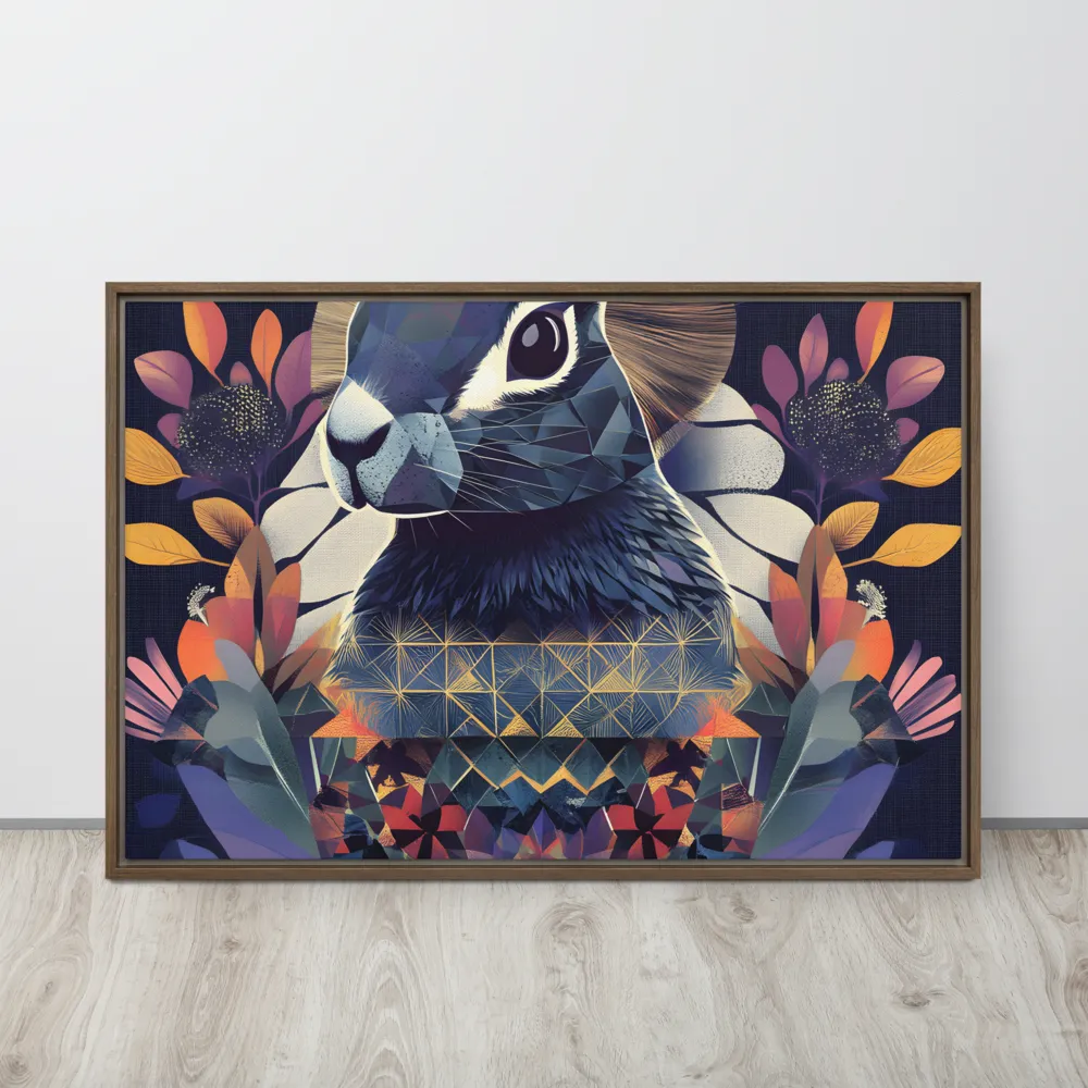 Ethereal Bunny: A Geometric Wonderland