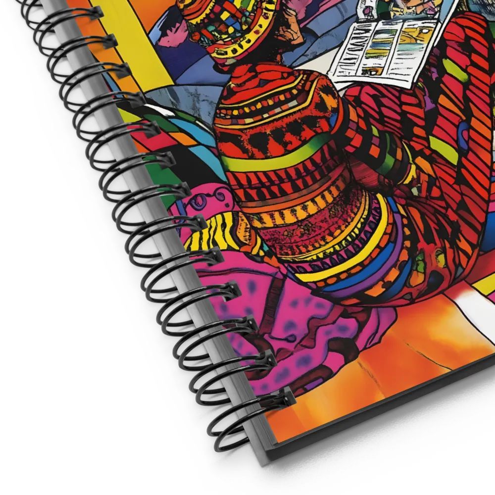 Psychedelic Reverie | Spiral Notebook