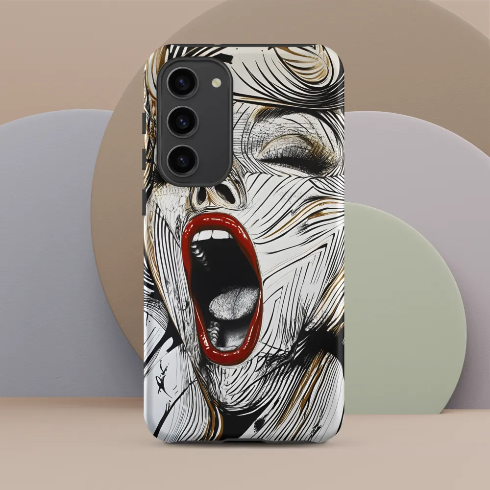 The anguished scream