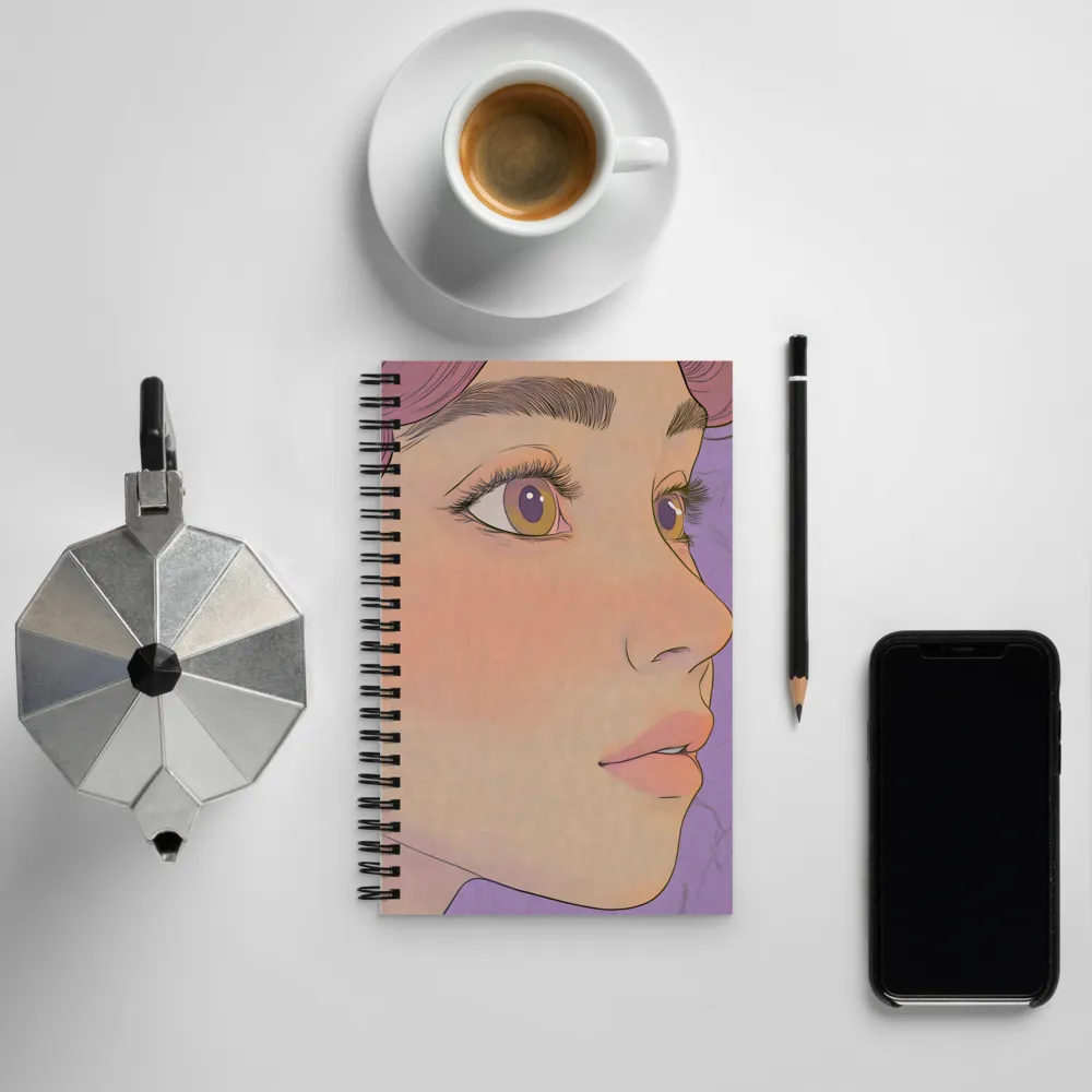 Serenity in Profile | Spiral Notebook