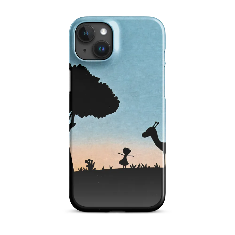 Curiosity in the Silhouette | Phone Case |  15 Plus | Snap Case | Glossy
