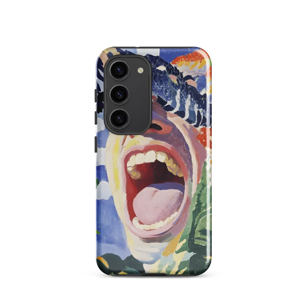 The Echo of Anguish | Phone Case |  S23 | Tough Case | Glossy