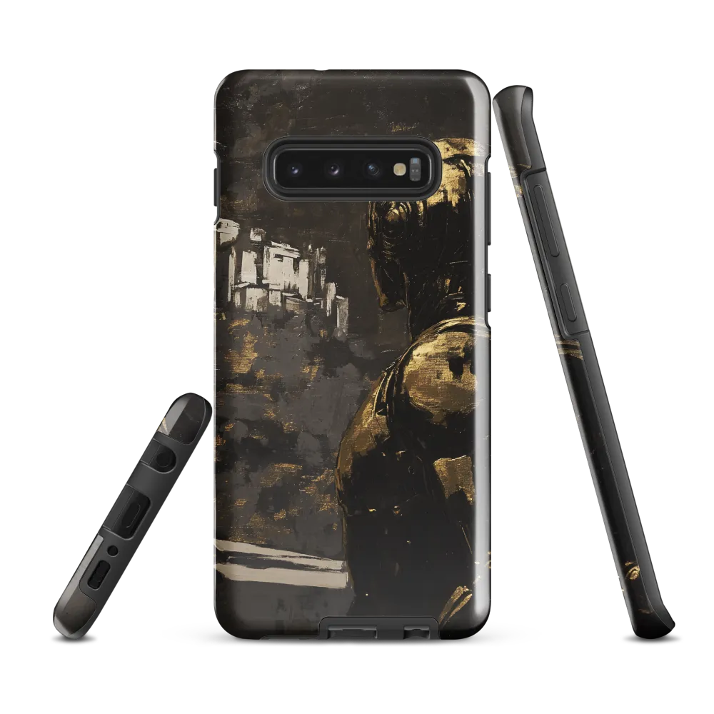 Reflections of Gold | Phone Case |  S10 Plus | Tough Case | Glossy