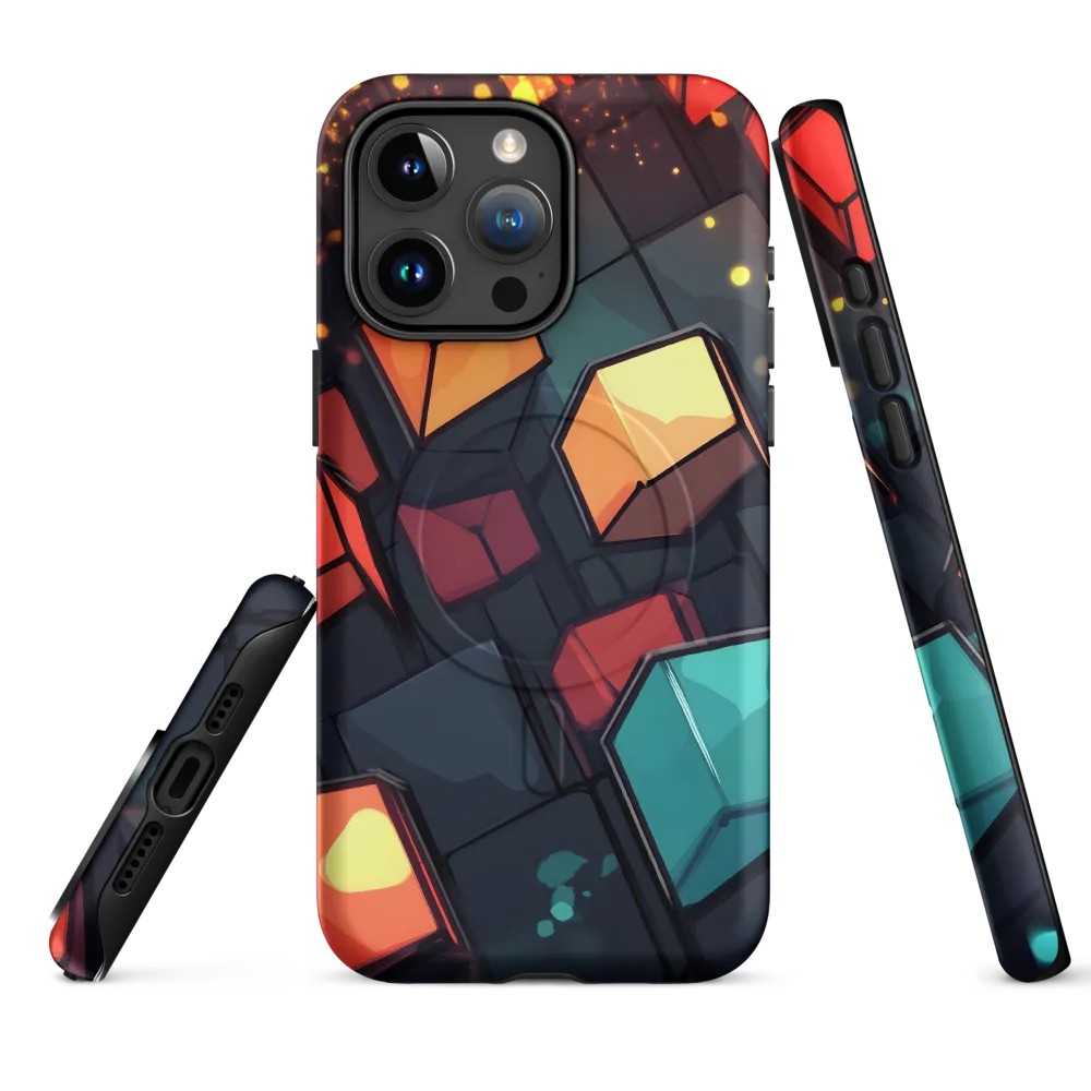Illuminated Geometry | Phone Case |  15 Pro Max | MagSafe® Tough Case | Matte