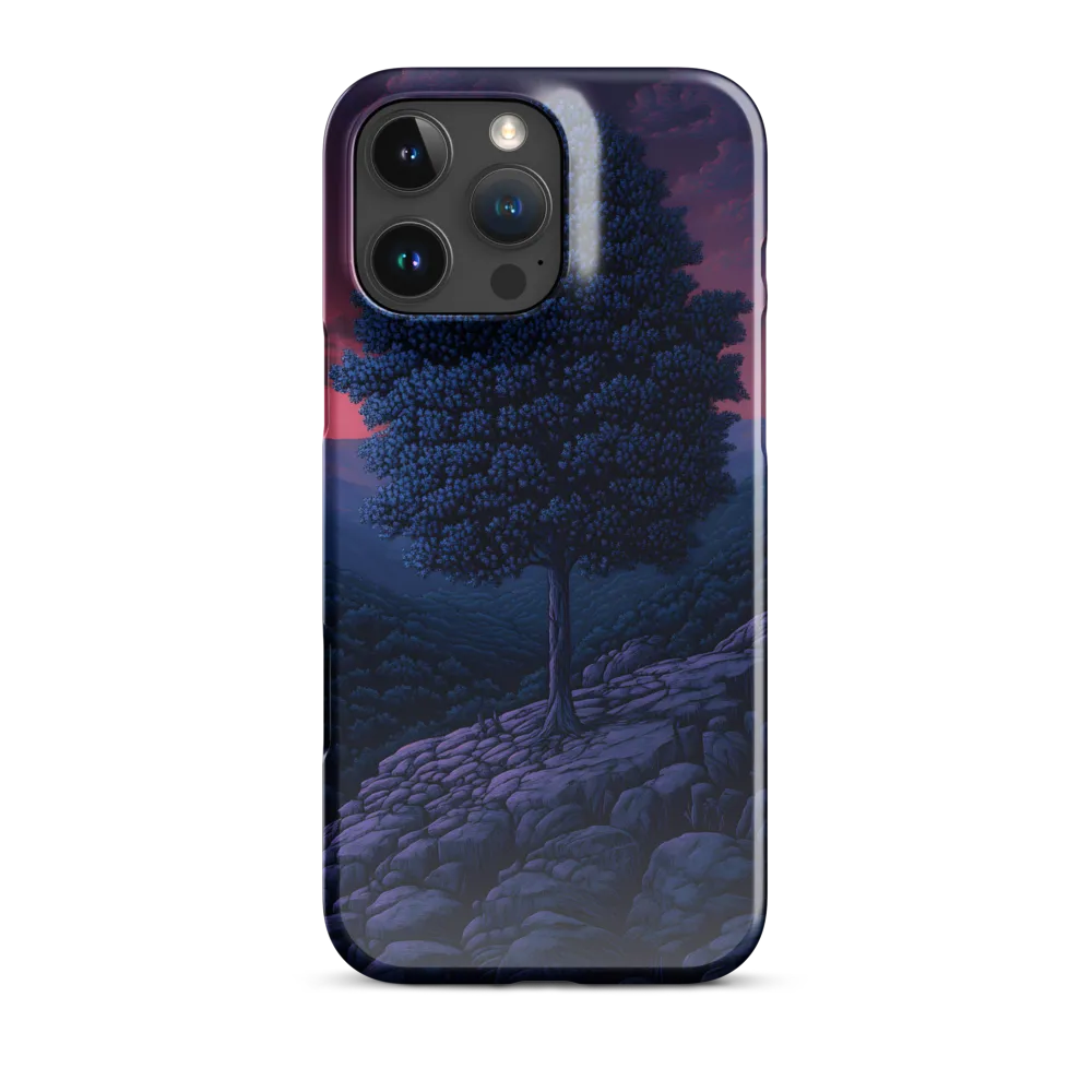 Solitary Sentinel: A Tree at Dusk