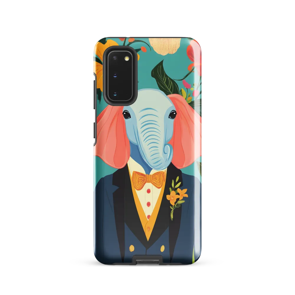 Elegance in Bloom | Phone Case |  S20 | Tough Case | Glossy
