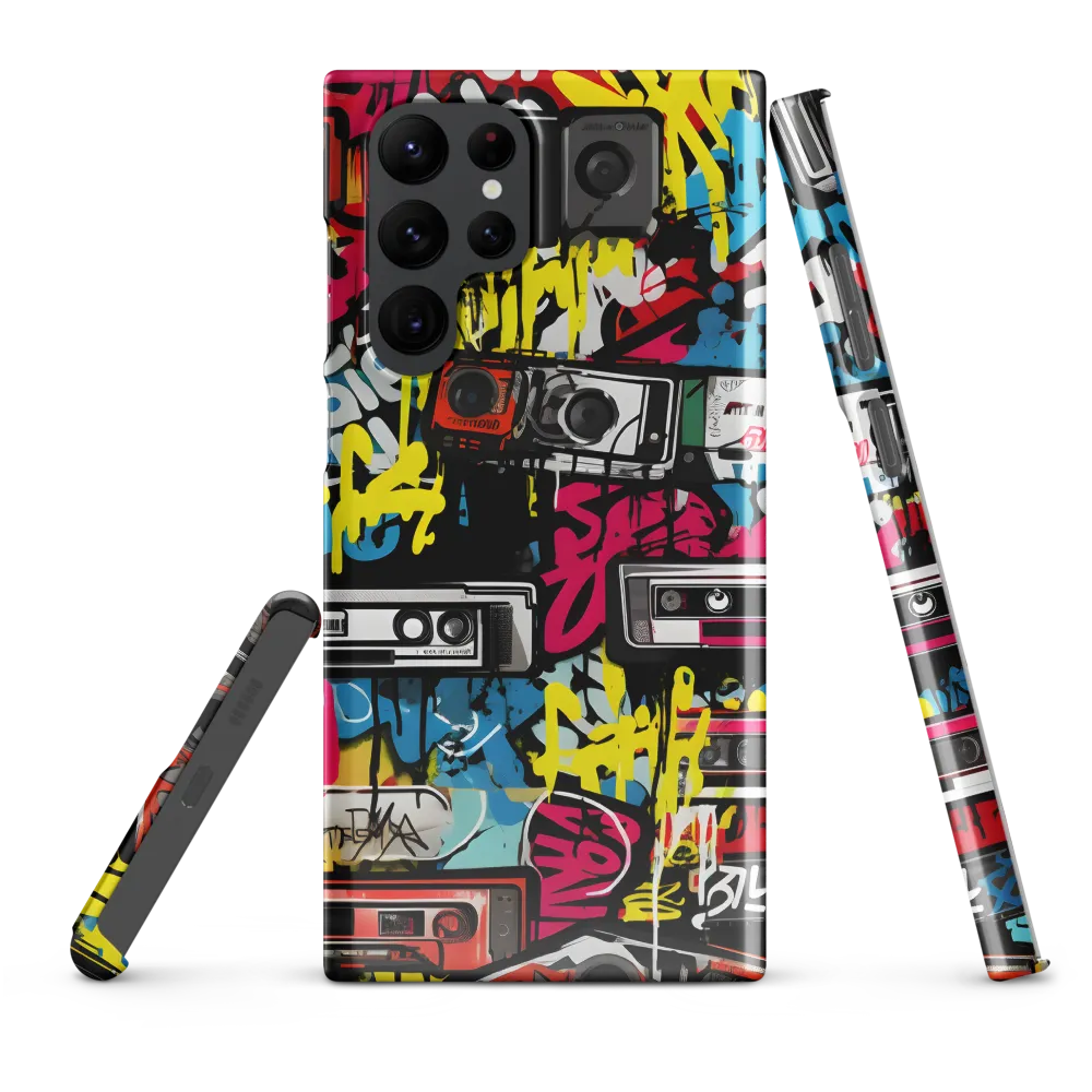 Urban Nostalgia: A Retro Cassette Explosion