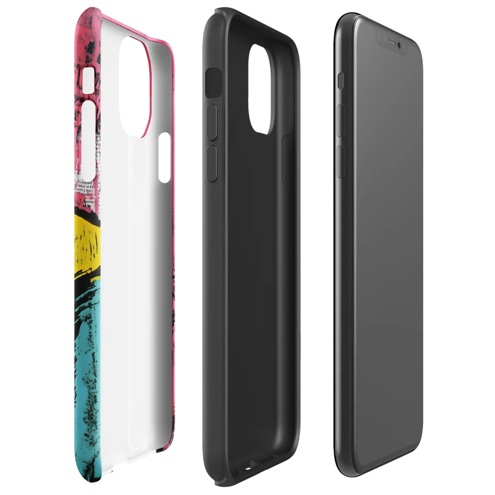 Urban Elegance: A Graffiti Portrait | Phone Case |  11 Pro Max | Tough Case | Glossy