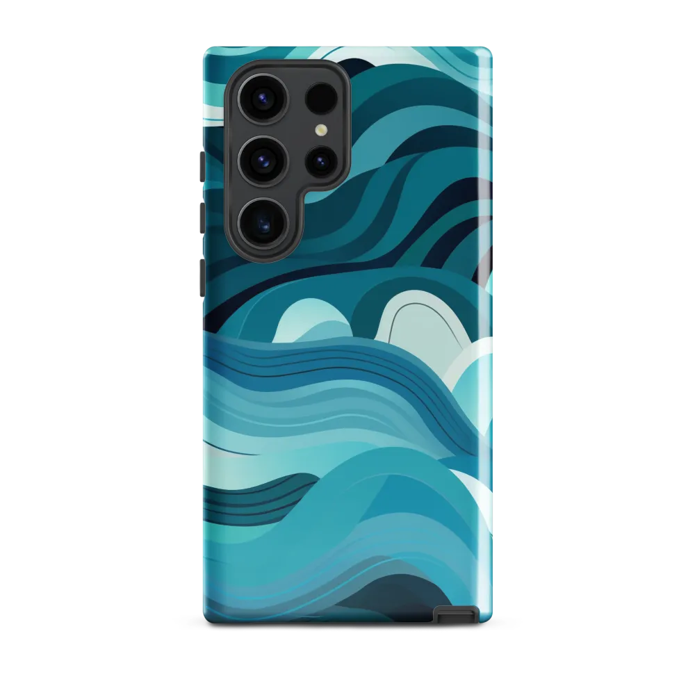 Ebb and Flow | Phone Case |  S23 Ultra | Tough Case | Glossy