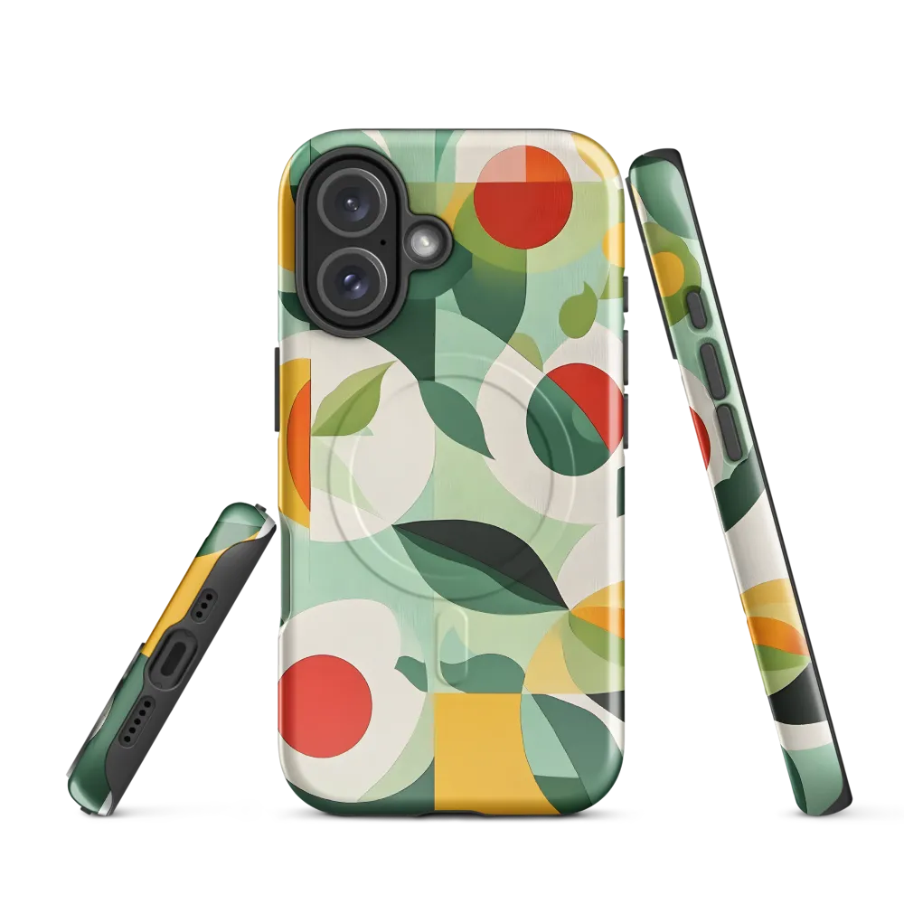 Harmony in Shapes: A Playful Abstract Design