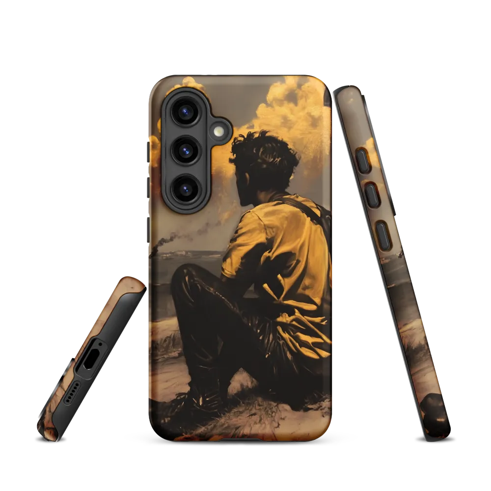 Reflections by the Shore | Phone Case |  S24 | Tough Case | Matte