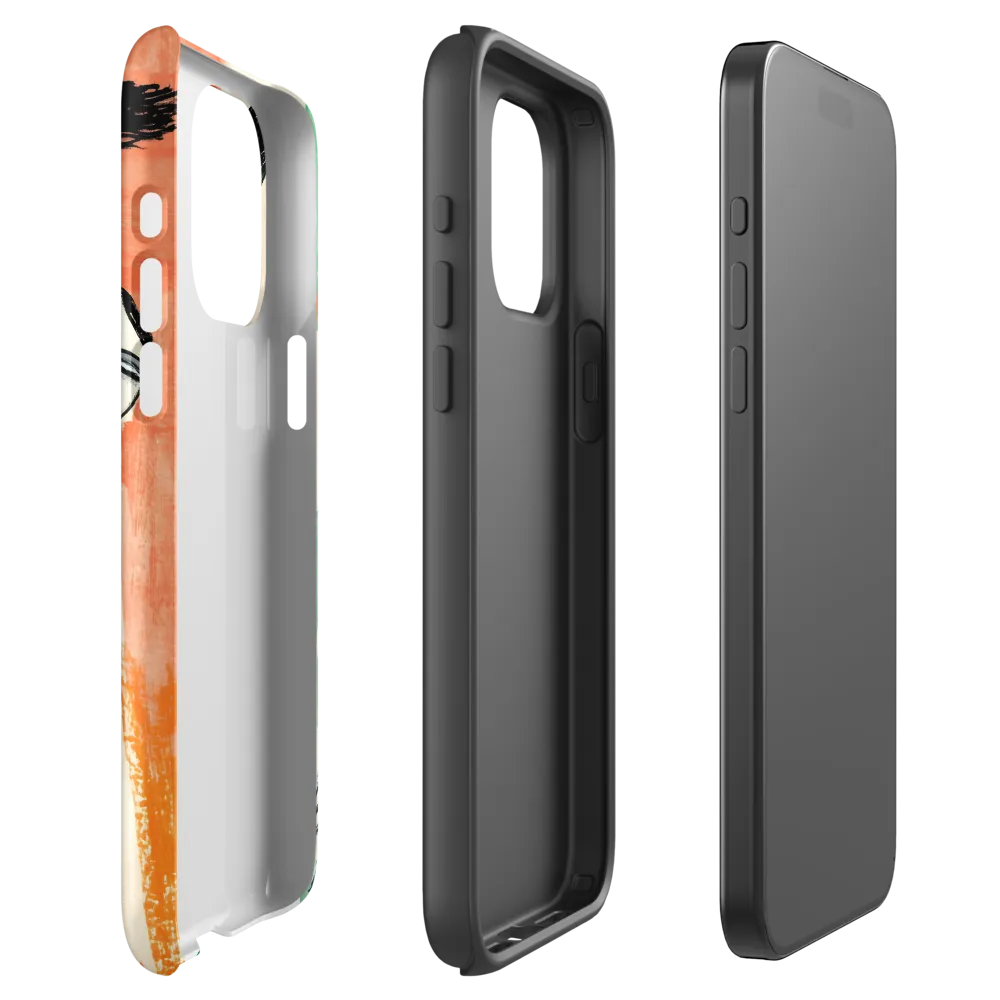 Elegance in Flight | Phone Case |  15 Pro Max | Tough Case | Matte