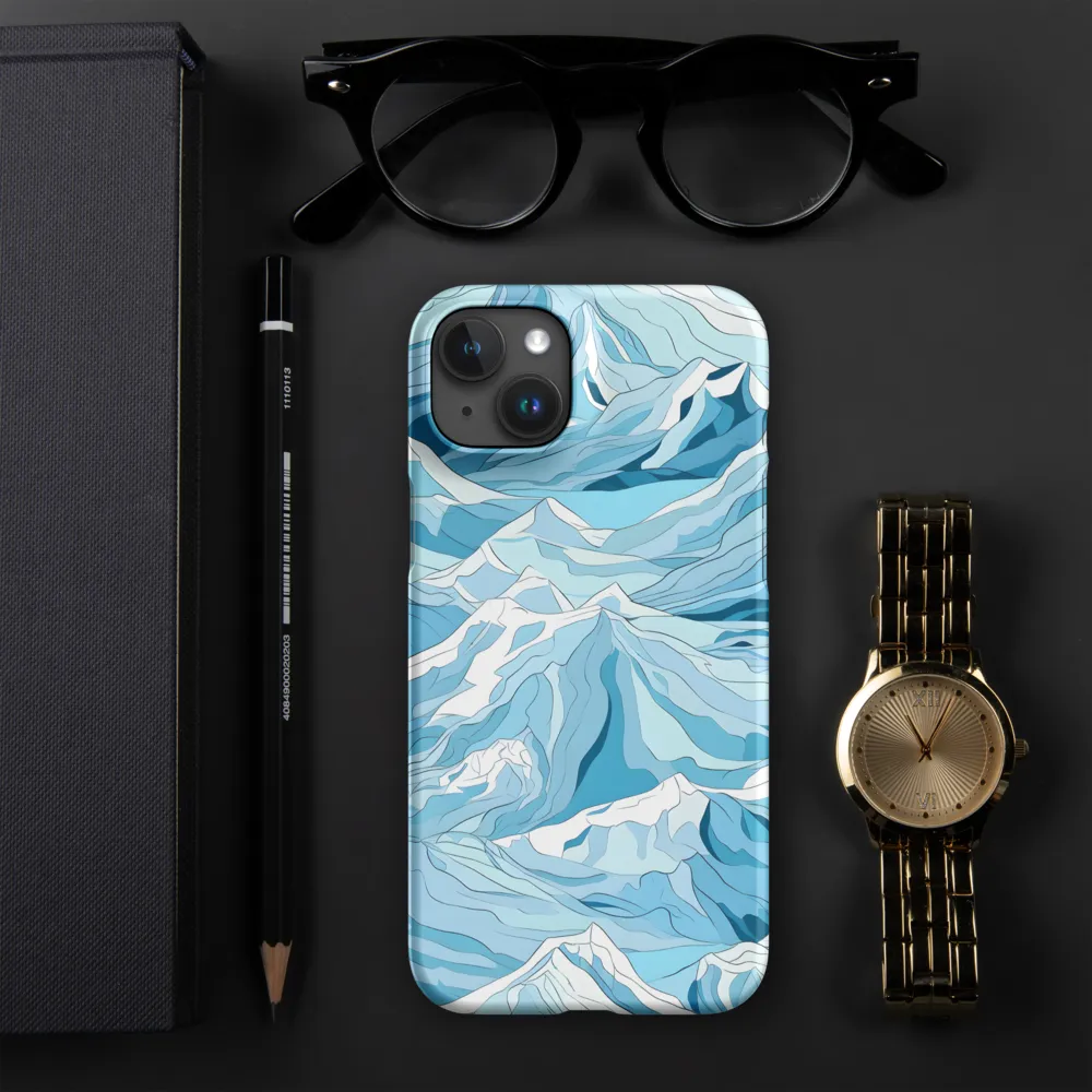 Majestic Peaks of Serenity | Phone Case |  15 Plus | Snap Case | Matte