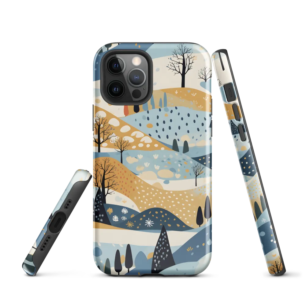 Whispers of a Playful Landscape | Phone Case |  12 Pro | Tough Case | Glossy