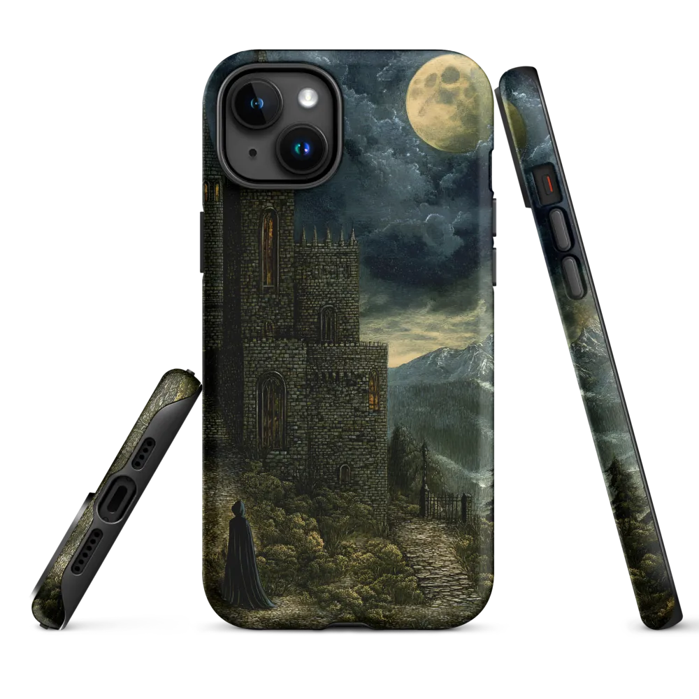 Whispers of the Moonlit Castle | Phone Case |  15 Plus | Tough Case | Matte
