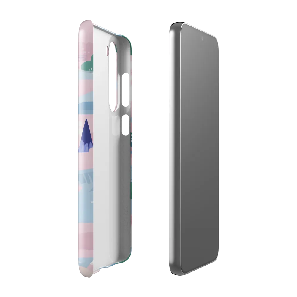 Whimsical Reflections: A Journey Through Landscapes | Phone Case |  S23 Plus | Snap Case | Glossy