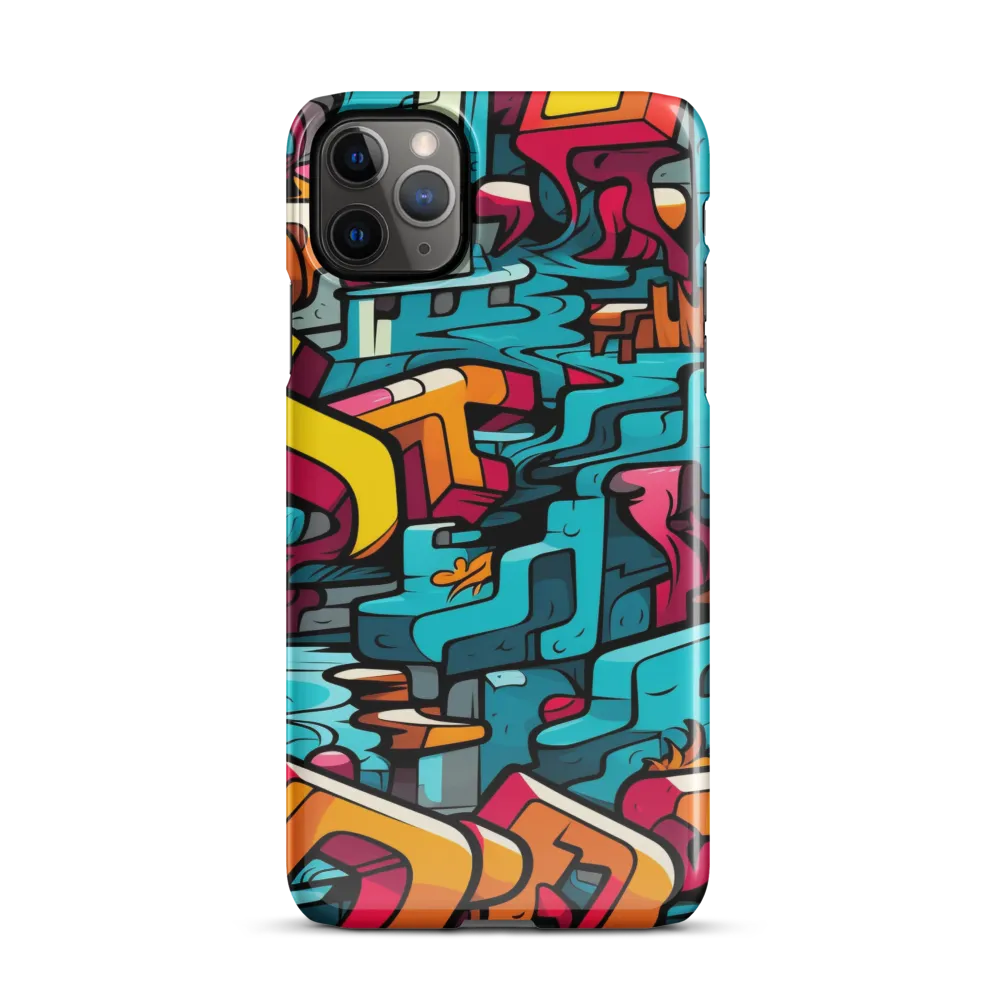 Urban Flow: A Graffiti Odyssey | Phone Case |  11 Pro Max | Snap Case | Glossy