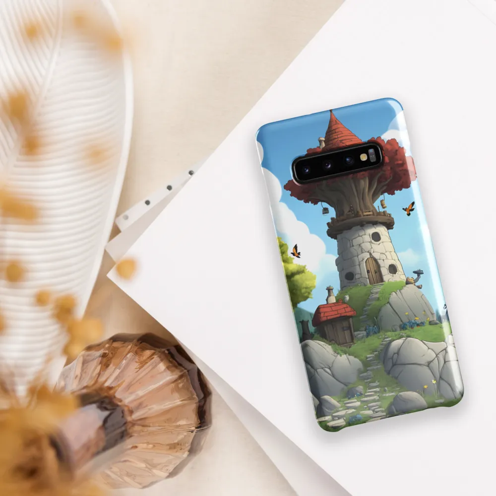 Enchanted Tower of Whimsy | Phone Case |  S10 Plus | Snap Case | Glossy