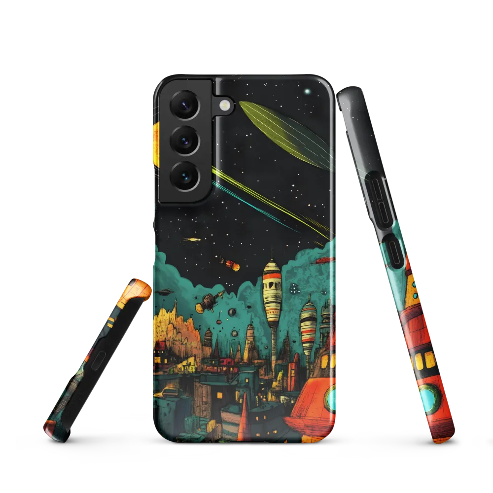 Galactic Cityscape: A Journey Through Imagination