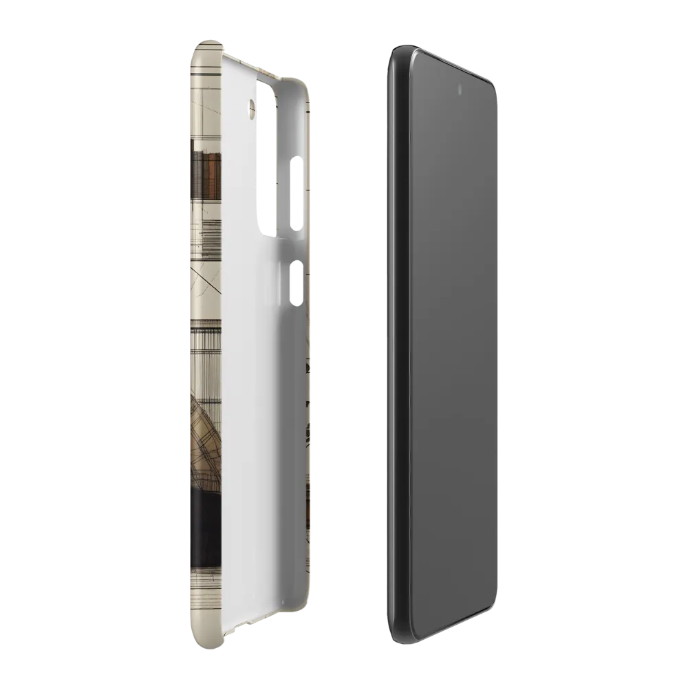 Quiet Reflections in Line | Phone Case |  S21 Plus | Snap Case | Matte