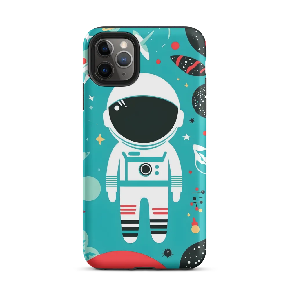 Whimsical Astronaut in Cosmic Wonderland | Phone Case |  11 Pro Max | Tough Case | Matte