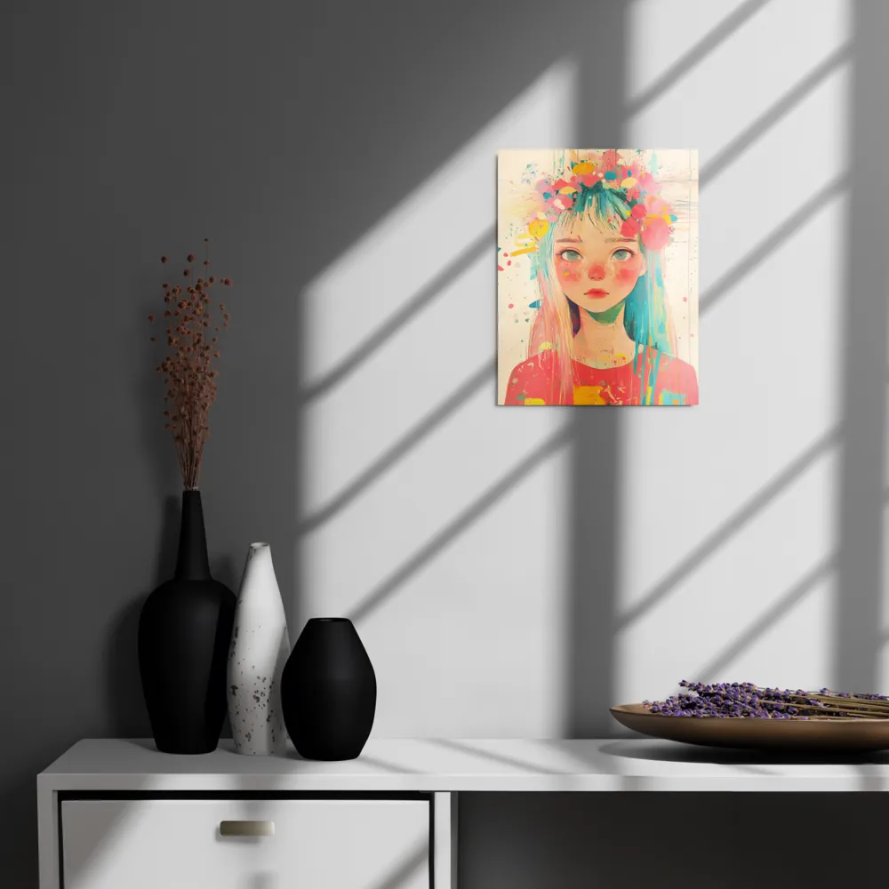 Whimsical Blossom | Metal Print | 11″×14″