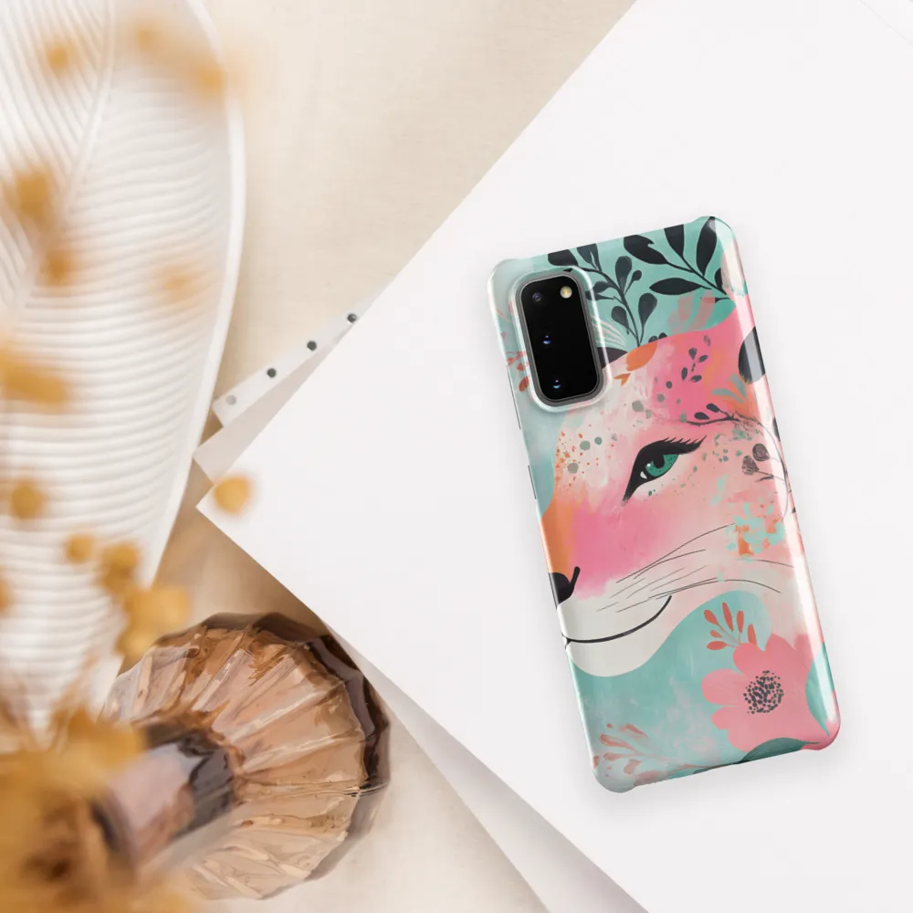Whimsical Majesty: A Floral Lion
