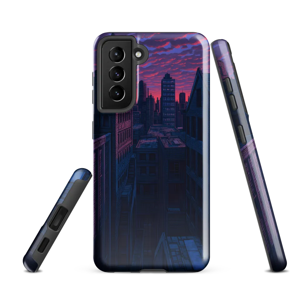 City of Secrets at Dusk | Phone Case |  S21 FE | Tough Case | Glossy