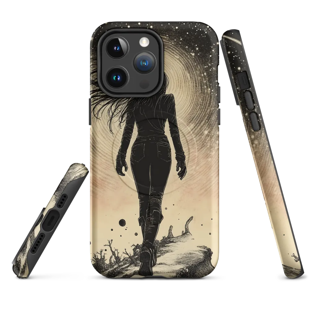 Journey Through the Cosmos | Phone Case |  14 Pro Max | MagSafe® Tough Case | Matte