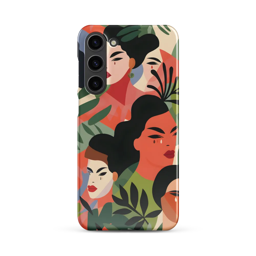 Harmony of Nature and Femininity | Phone Case |  S23 Plus | Snap Case | Glossy