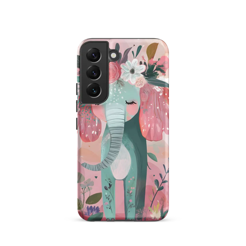 Whimsical Elephant in Bloom