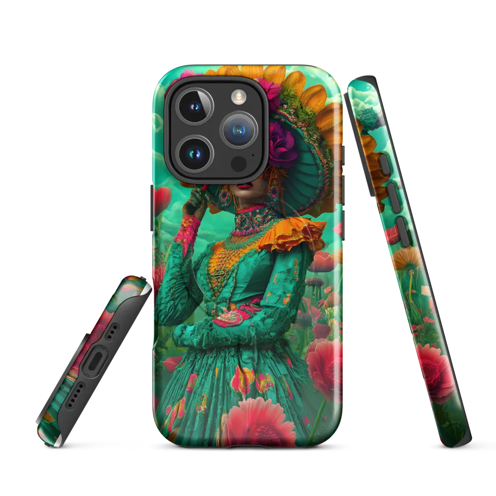 The Blooming Spectacle | Phone Case |  16 Pro | MagSafe® Tough Case | Glossy