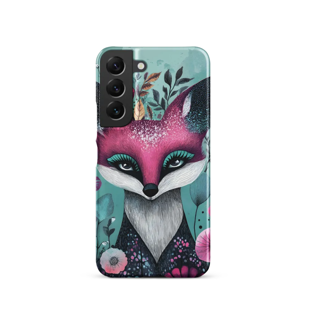 Whimsical Fox Among Blossoms | Phone Case |  S22 | Snap Case | Matte