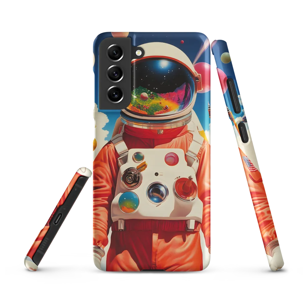 Journey Through the Cosmos | Phone Case |  S21 FE | Snap Case | Matte