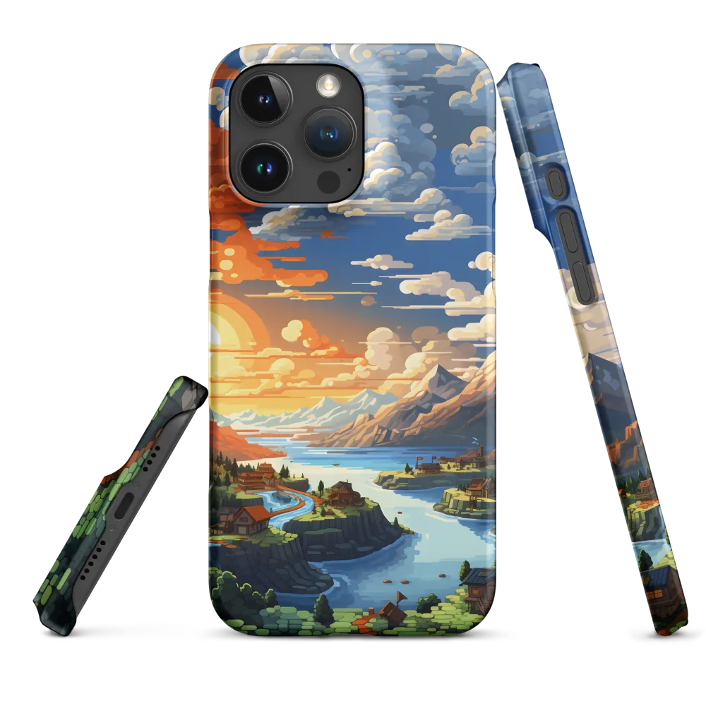 Tranquil Sunset Over Serene Landscape