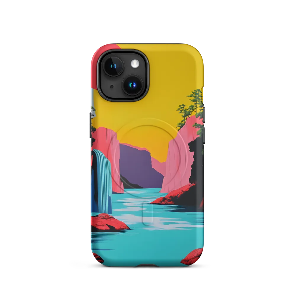 Dreamscape of Pink Cliffs and Turquoise Waters