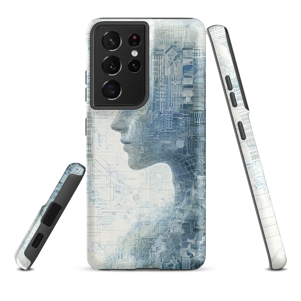 The Harmony of Human and Machine | Phone Case |  S21 Ultra | Tough Case | Matte