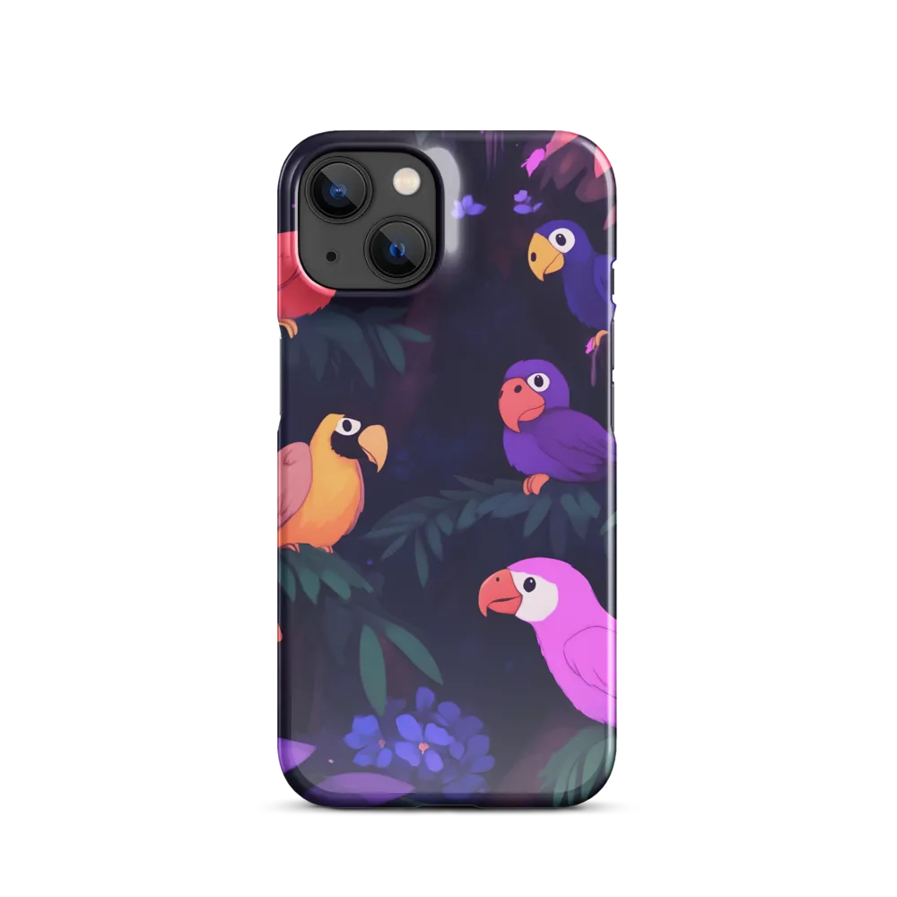 Tropical Parrot Playground | Phone Case |  14 | Snap Case | Glossy