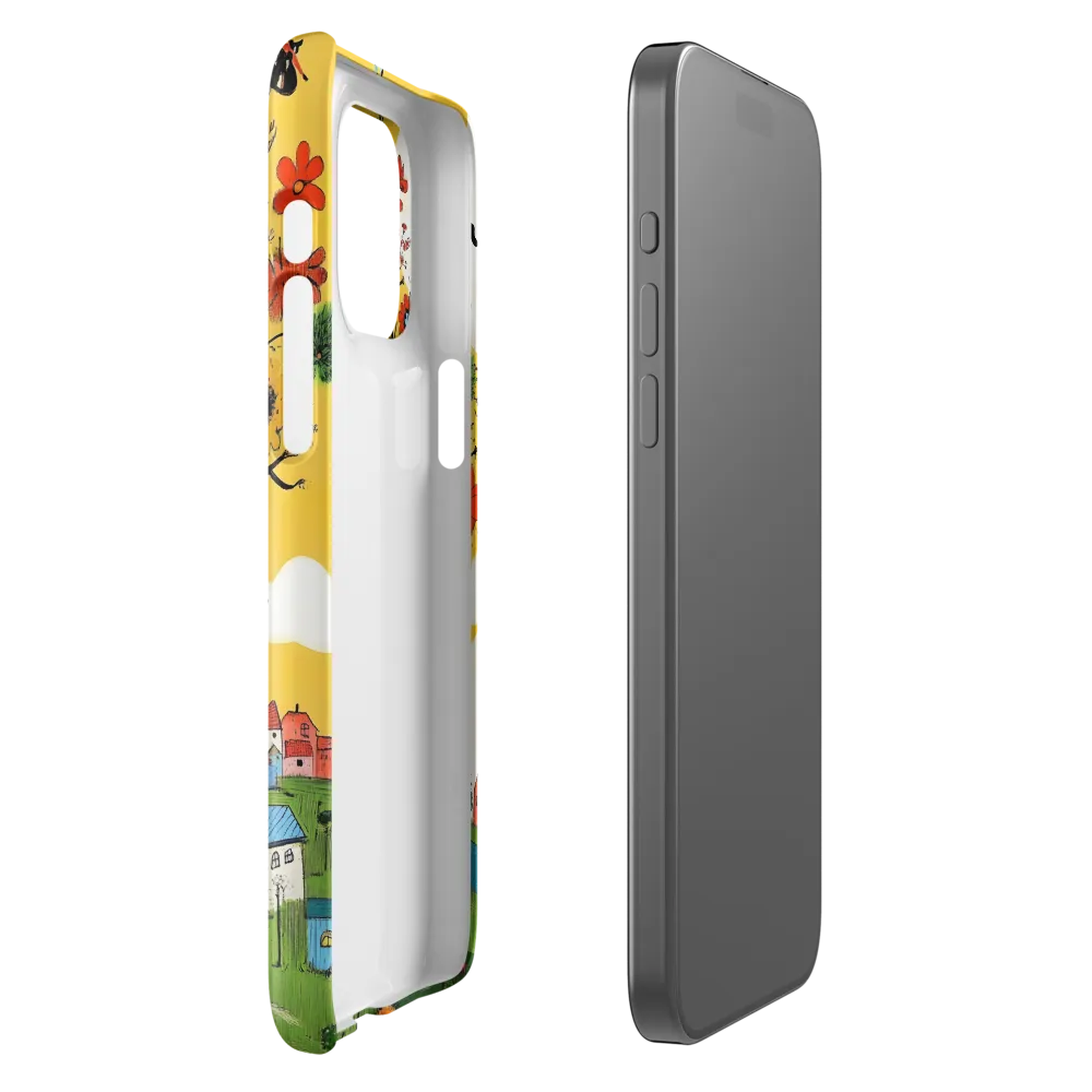 Whimsical Blooms of Life | Phone Case |  15 Pro Max | Snap Case | Glossy