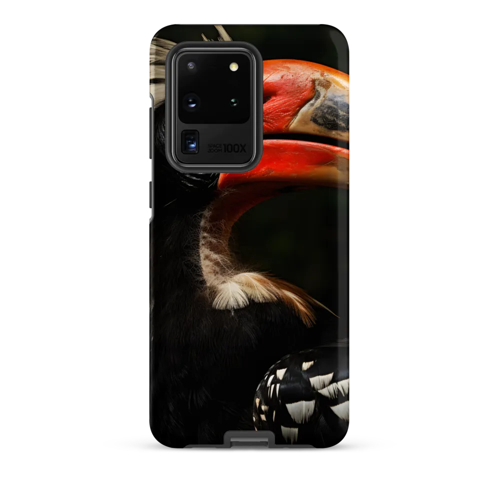 Majesty of the Hornbill | Phone Case |  S20 Ultra | Tough Case | Matte
