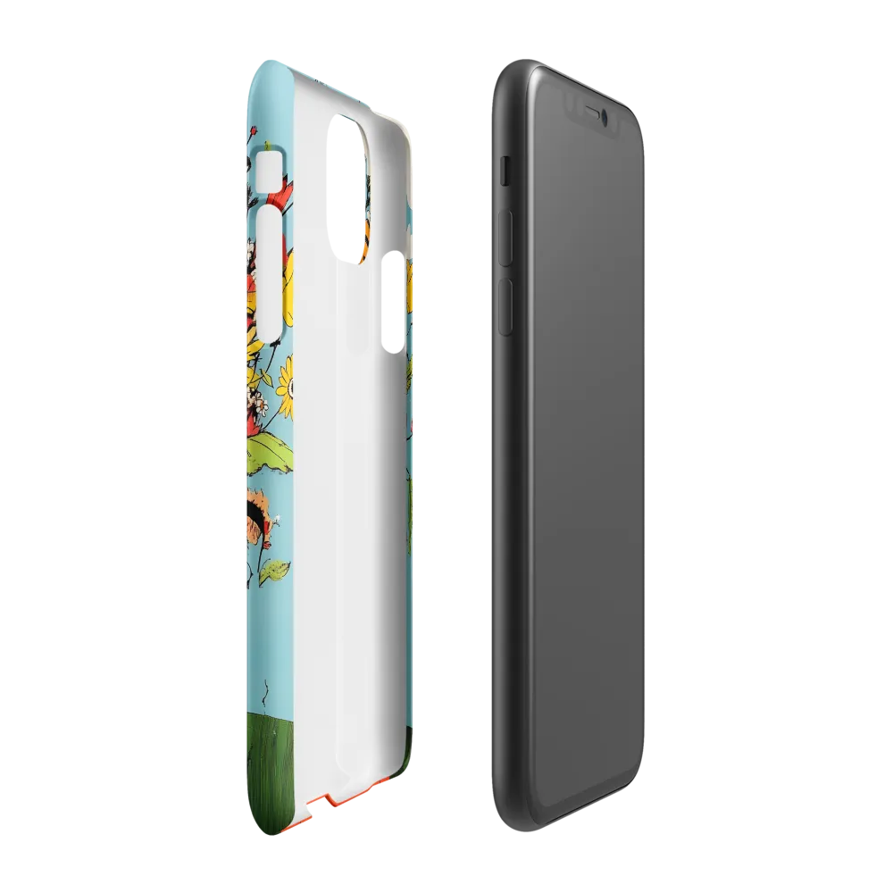 Whimsical Bloom | Phone Case |  11 | Snap Case | Matte