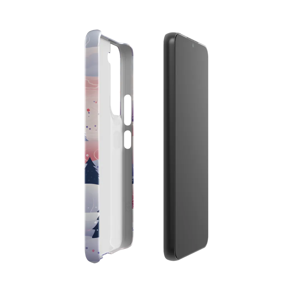 Dreamy Winter Landscape | Phone Case |  S22 | Snap Case | Glossy