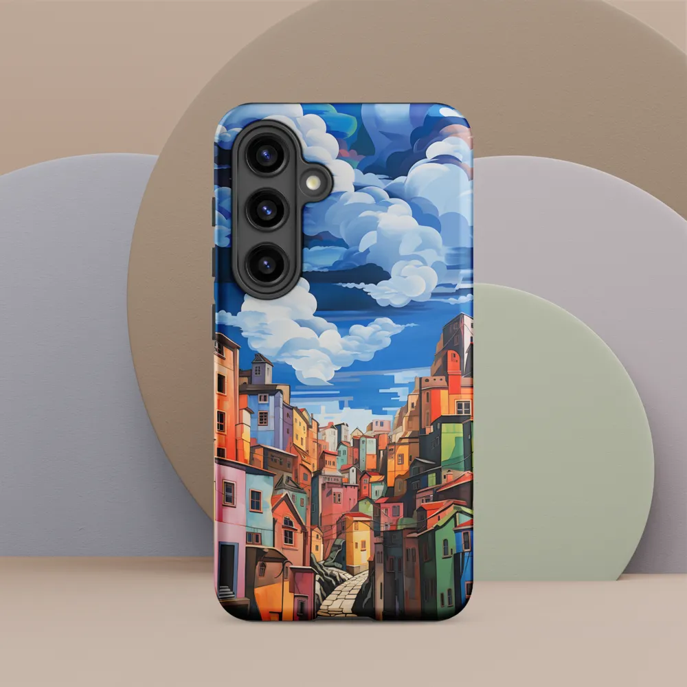 Whimsical Heights: A Vibrant Cityscape