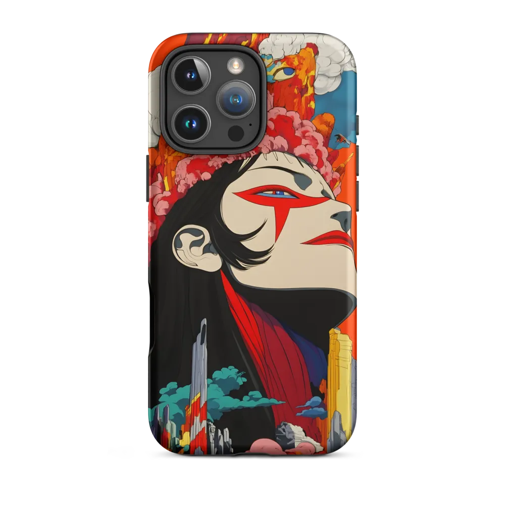 Eruption of Power | Phone Case |  16 Pro Max | Tough Case | Matte