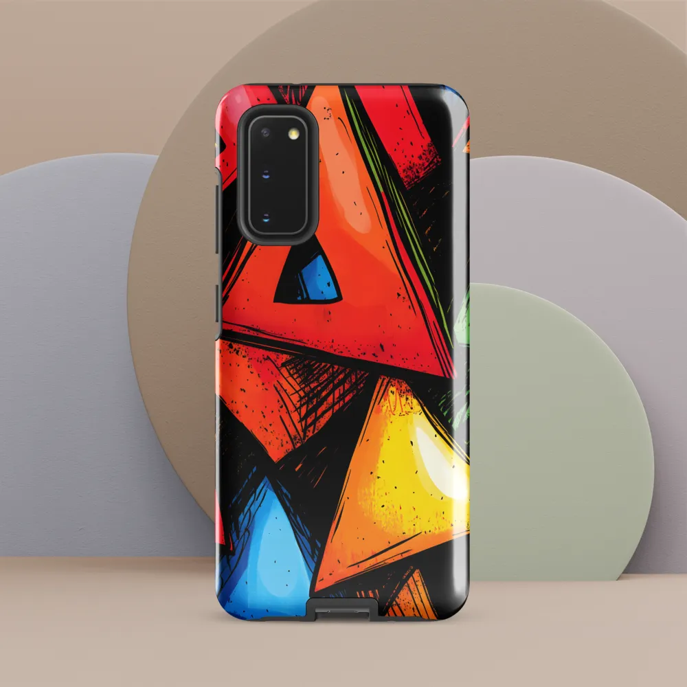 Vibrant Triangles in Abstract Harmony