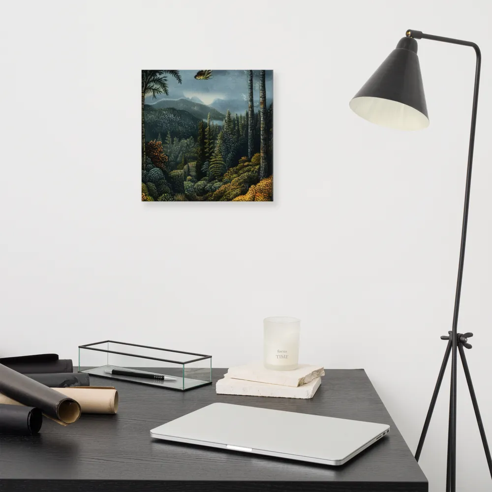 Whispers of the Enchanted Forest | Canvas | 12″×12″