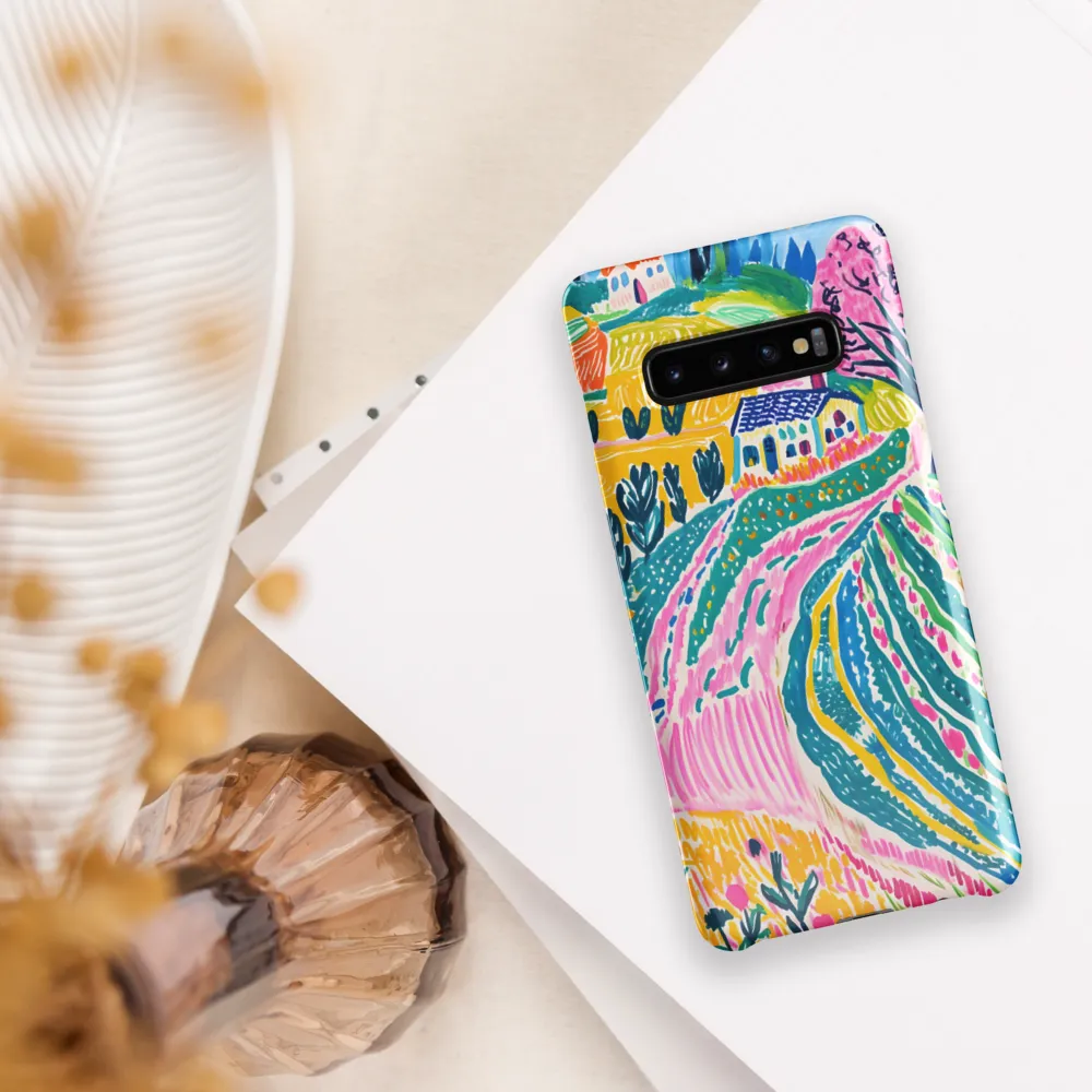 Vibrant Countryside Dreams | Phone Case |  S10 Plus | Snap Case | Glossy