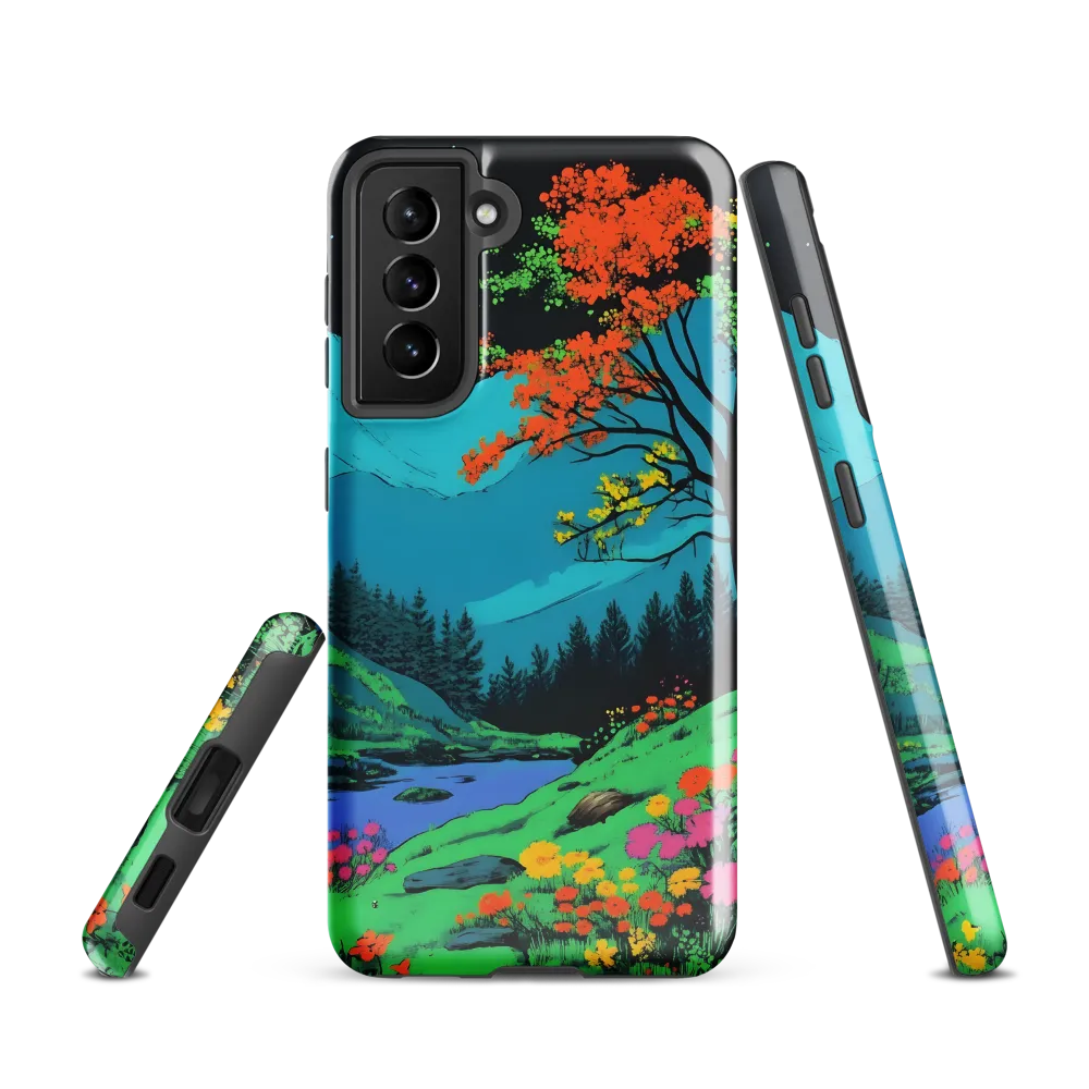 Neon Dreams: A Vibrant Landscape