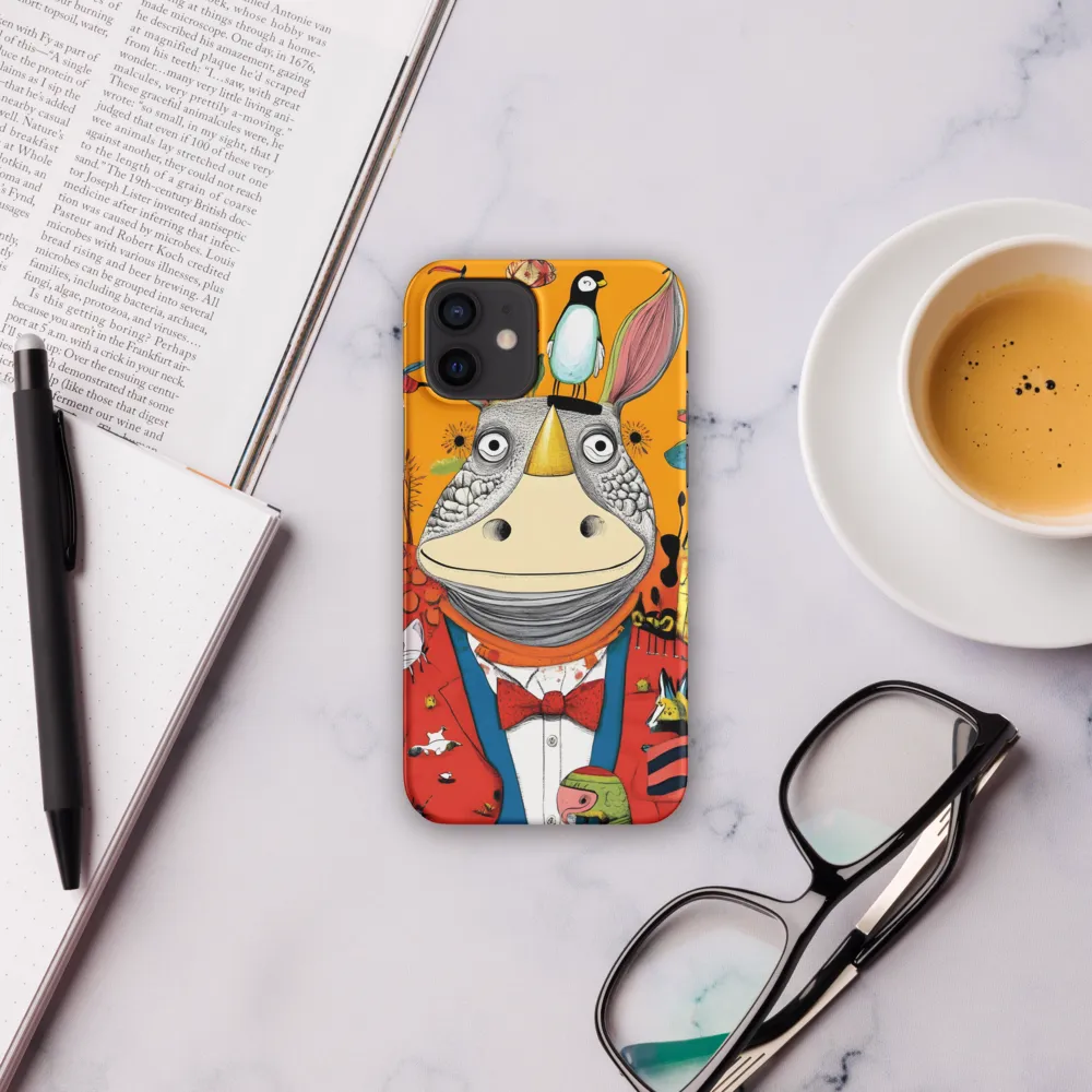Whimsical Rhinoceros: A Playful Encounter