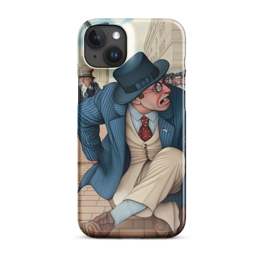 Caught in Tension | Phone Case |  15 Plus | Snap Case | Glossy